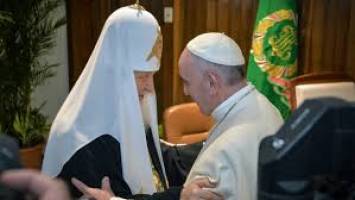 نخستین دیدار رهبران مذهبی کاتولیک و ارتدوکس بعد از هزار سال