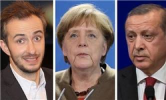 چراغ سبز مرکل برای پیگرد کمدین آلمانی بخاطر شکایت اردوغان