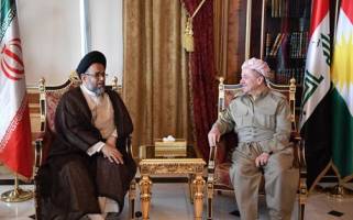 دیدار بی سابقه وزیر اطلاعات ایران با مسعود بارزانی در اربیل