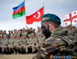 گردهمایی سران نظامی ترکیه ،آذربایجان و گرجستان