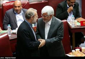 لاریجانی بطور موقت بر مسند ریاست مجلس تکیه زد