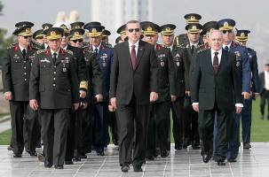 نمایش قدرت اردوغان در ارتش ترکیه با حمله به سوریه