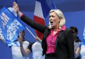 مارین لوپن در رویای ریاست جمهوری فرانسه