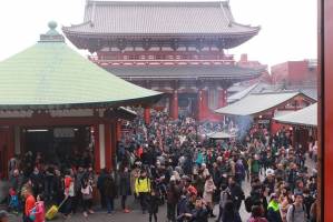 تاثیر فرهنگ دعای ایرانیان بر معبد بزرگ آساکوسای توکیو