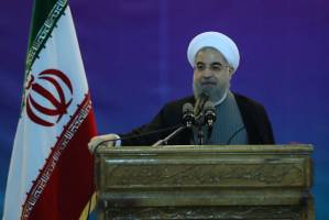 آغاز سخنرانی رییس‌جمهور در کنگره سراسری خانه کشاورز