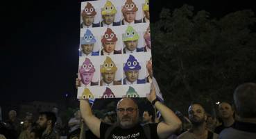 تظاهرات علیه نتانیاهو در تل‌آویو برای هشتمین هفته متوالی