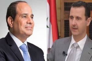 اعلام حمایت دولت السیسی از دولت اسد